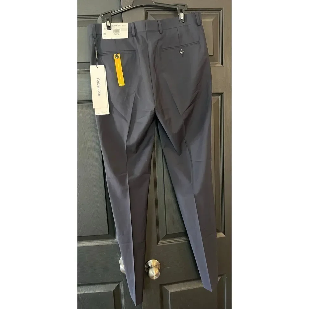 Calvin Klein Premium Skinny Fit Suit Pants| Performance Stretch Fabric 32x32